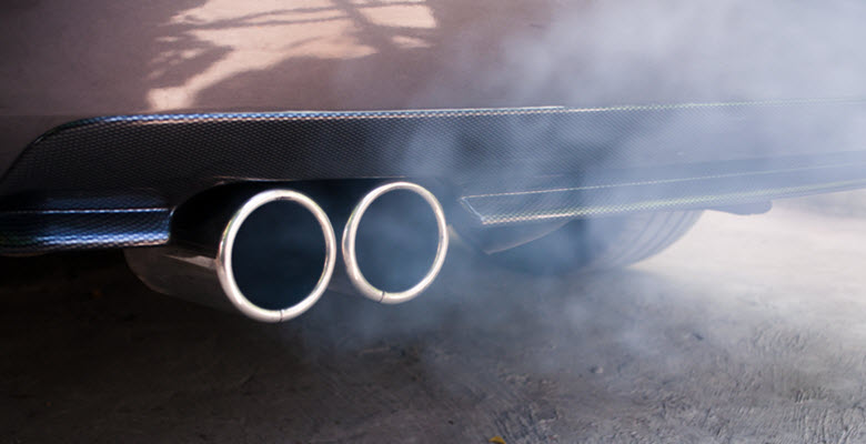 Car Exhaust Smoke