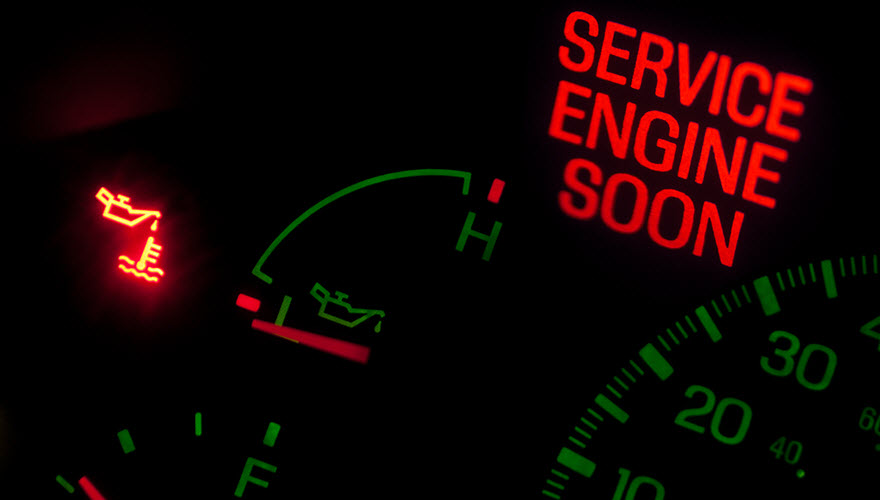 BMW Illuminated Service Engine Soon Light